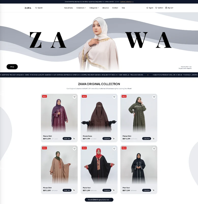 ZAWA Luxury Modest Fashion Atelier